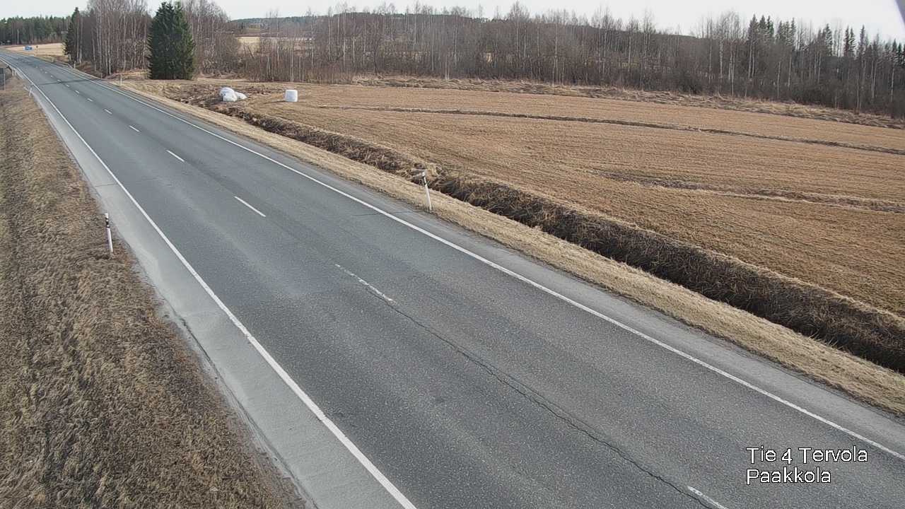 Weather Camera Image Väg 4 Tervola, Paakkola, Tervola, Lappi