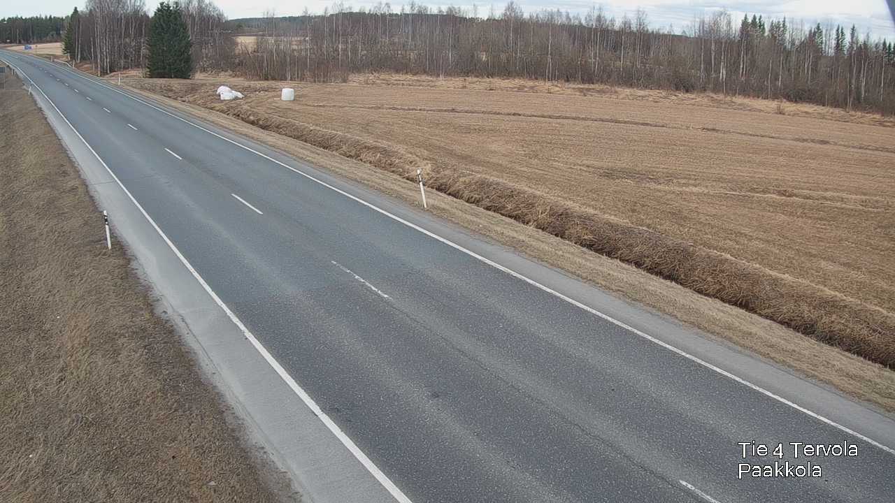 Weather Camera Image Väg 4 Tervola, Paakkola, Tervola, Lappi