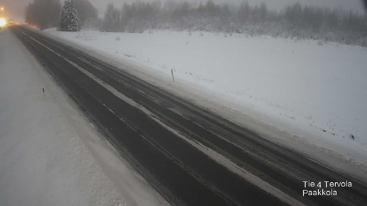 Weather Camera Image Väg 4 Tervola, Paakkola, Tervola, Lappi