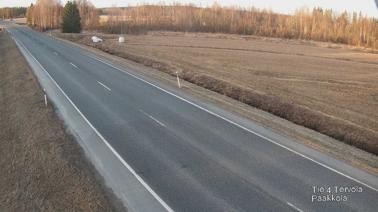 Weather Camera Image Väg 4 Tervola, Paakkola, Tervola, Lappi