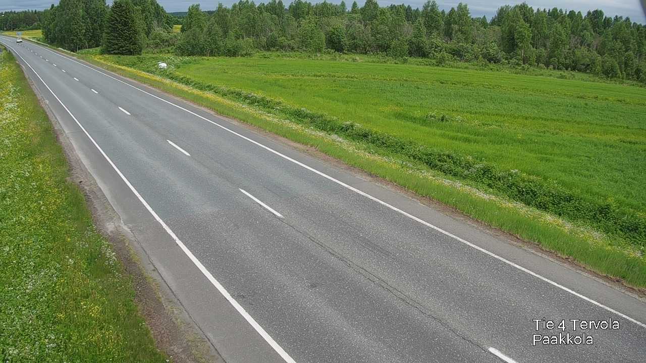Weather Camera Image Road 4 Tervola, Paakkola, Tervola, Lappi