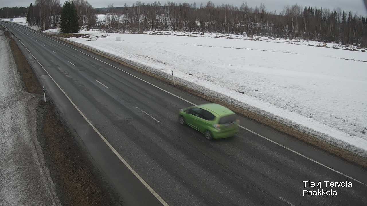 Kelikamerat Kuva Tie 4 Tervola, Paakkola, Tervola, Lappi