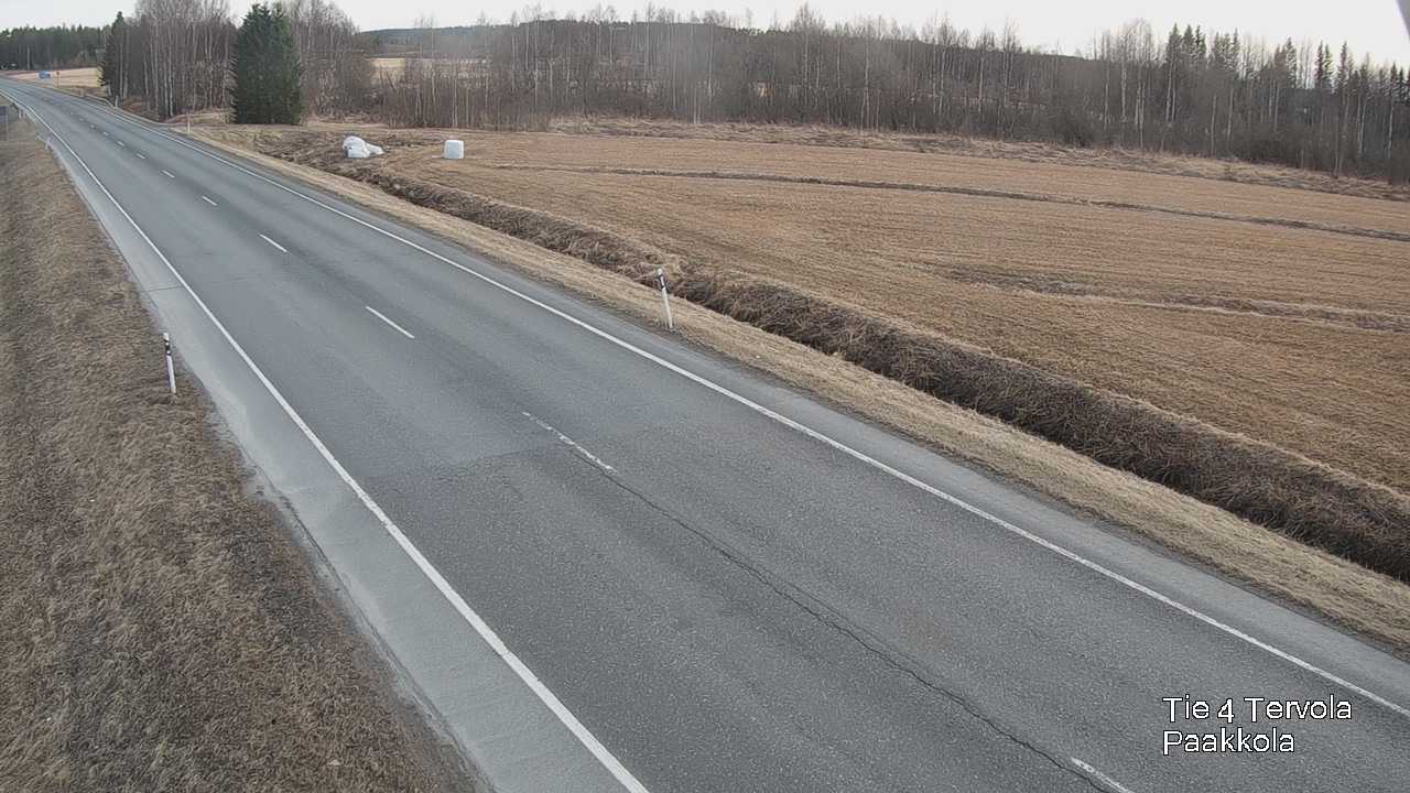Weather Camera Image Väg 4 Tervola, Paakkola, Tervola, Lappi