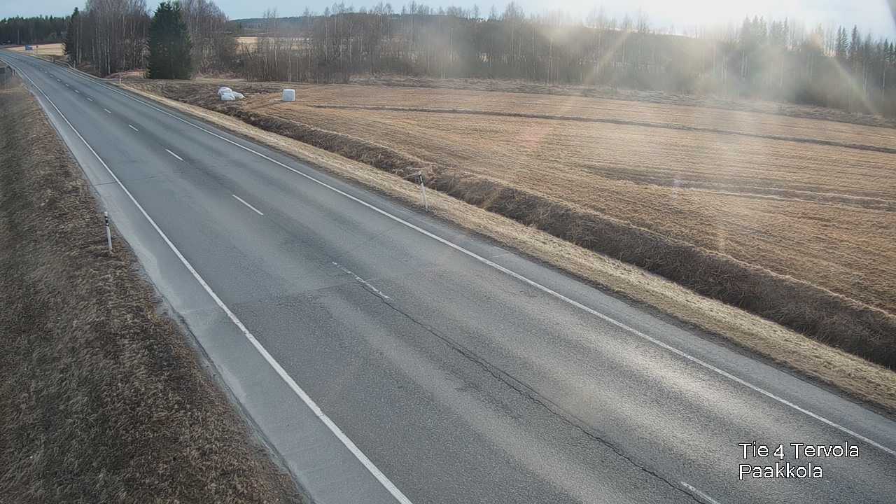 Weather Camera Image Väg 4 Tervola, Paakkola, Tervola, Lappi