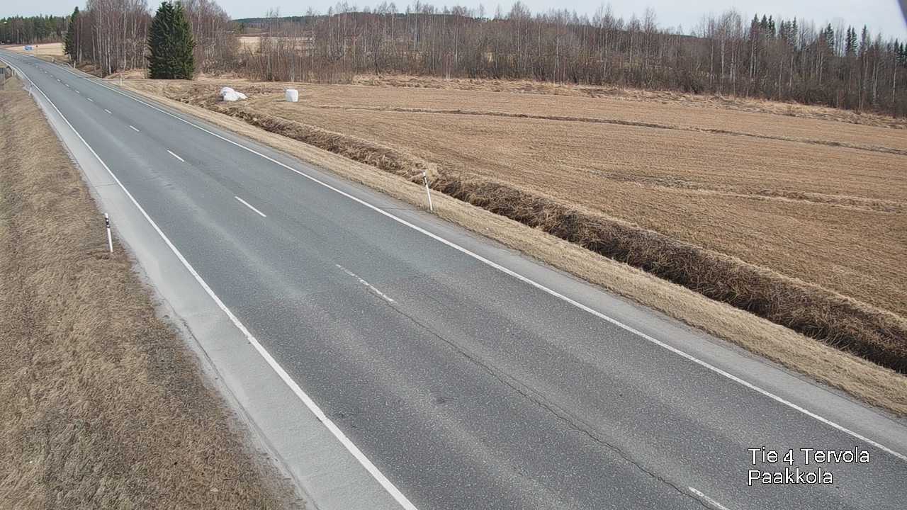 Weather Camera Image Väg 4 Tervola, Paakkola, Tervola, Lappi