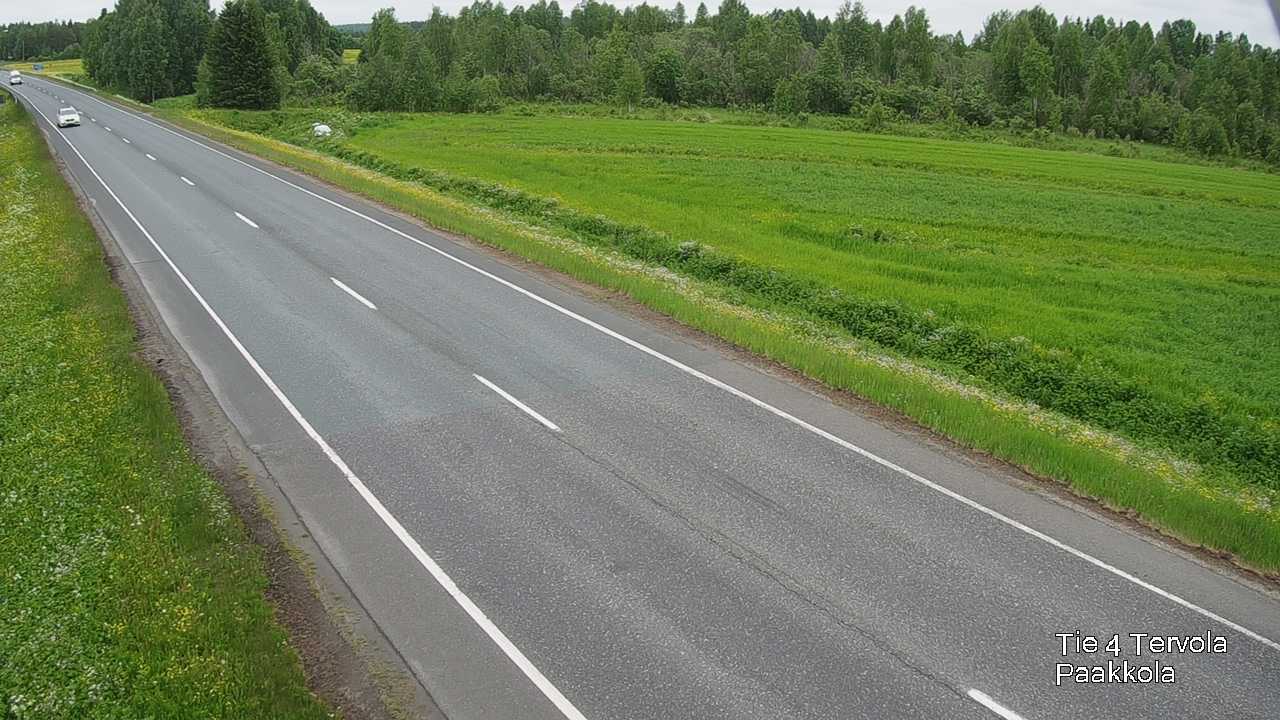 Kelikamerat Kuva Tie 4 Tervola, Paakkola, Tervola, Lappi