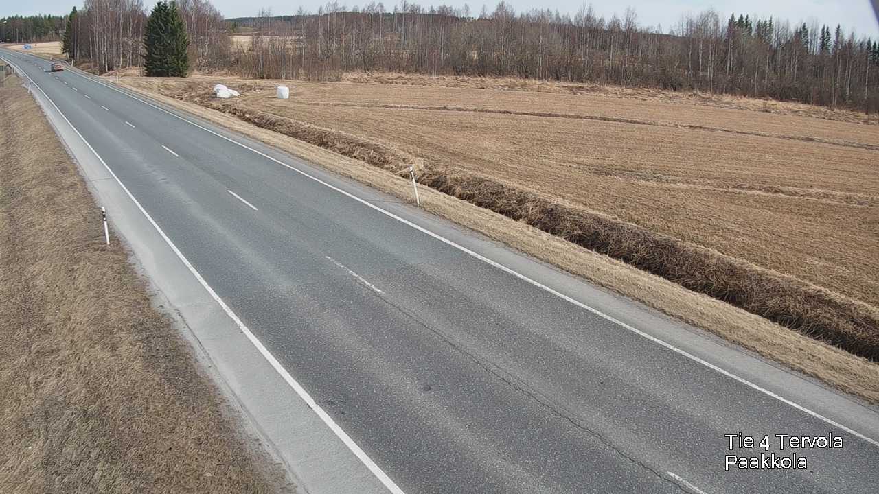 Weather Camera Image Väg 4 Tervola, Paakkola, Tervola, Lappi