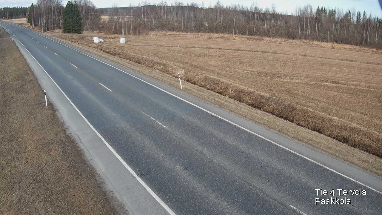 Weather Camera Image Väg 4 Tervola, Paakkola, Tervola, Lappi