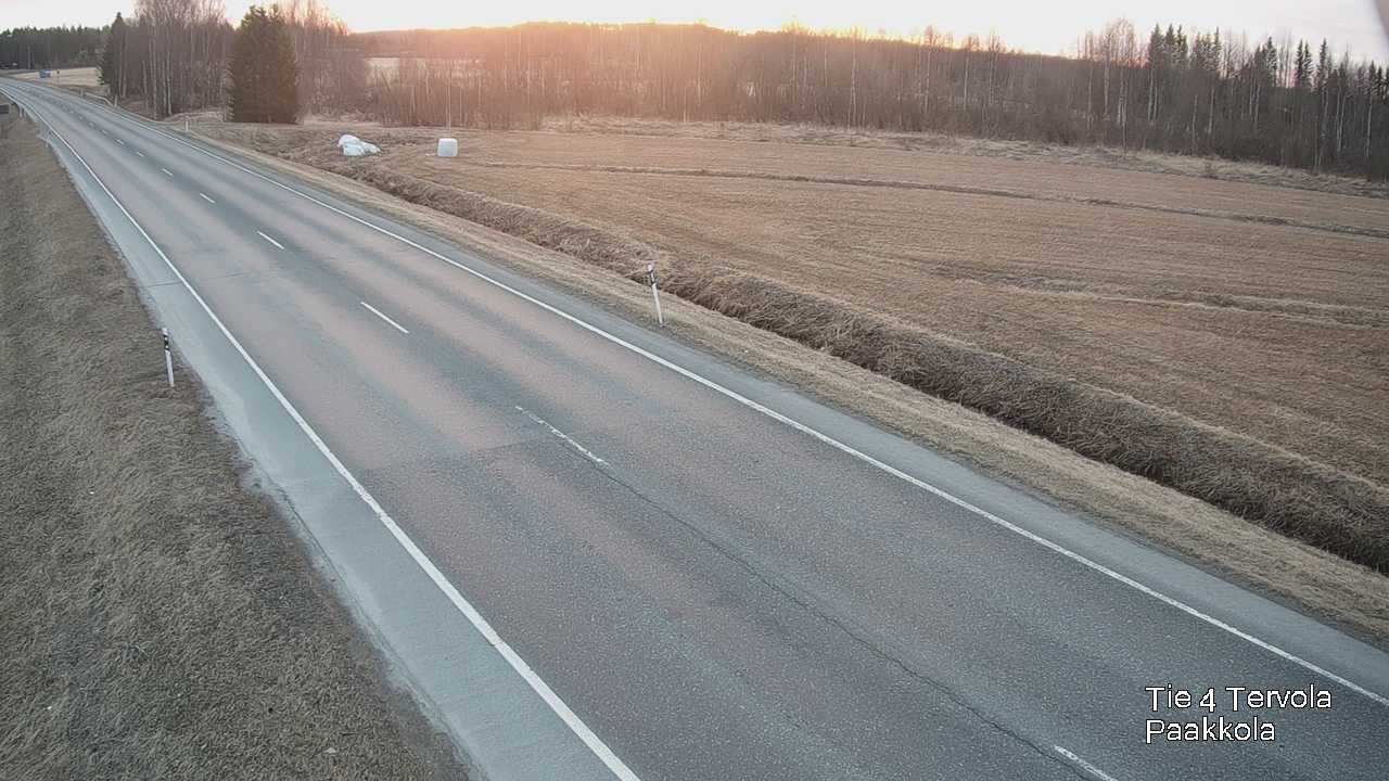 Kelikamerat Kuva Tie 4 Tervola, Paakkola, Tervola, Lappi
