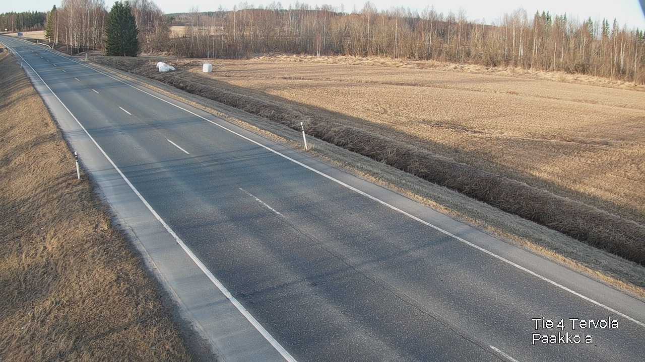 Weather Camera Image Väg 4 Tervola, Paakkola, Tervola, Lappi