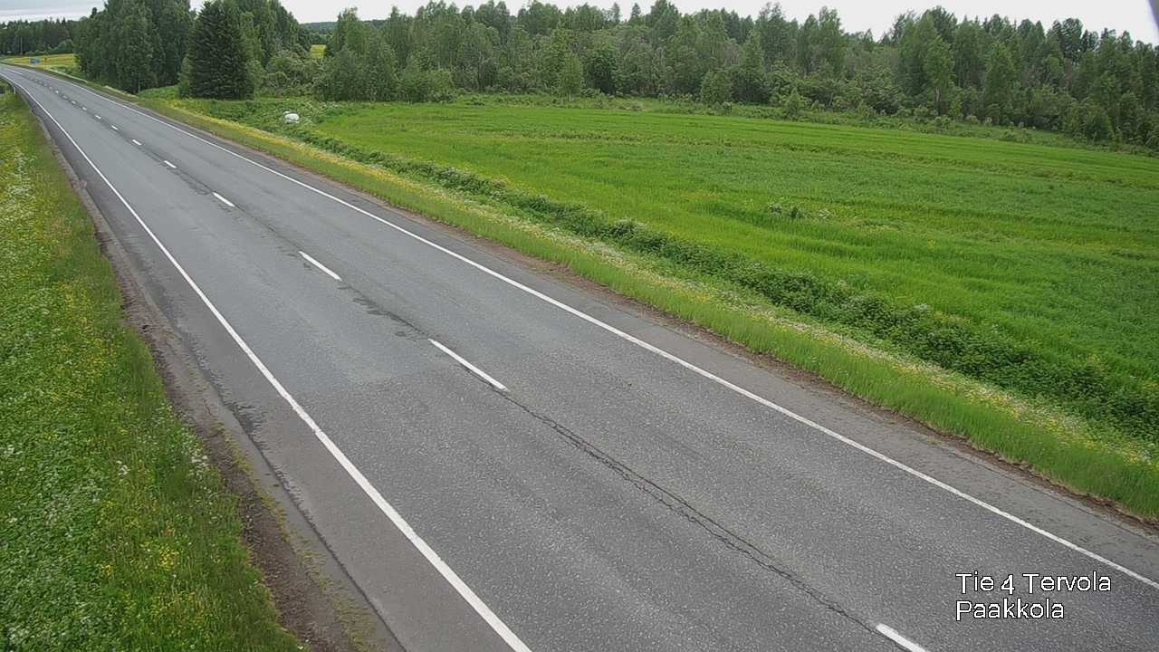 Kelikamerat Kuva Tie 4 Tervola, Paakkola, Tervola, Lappi