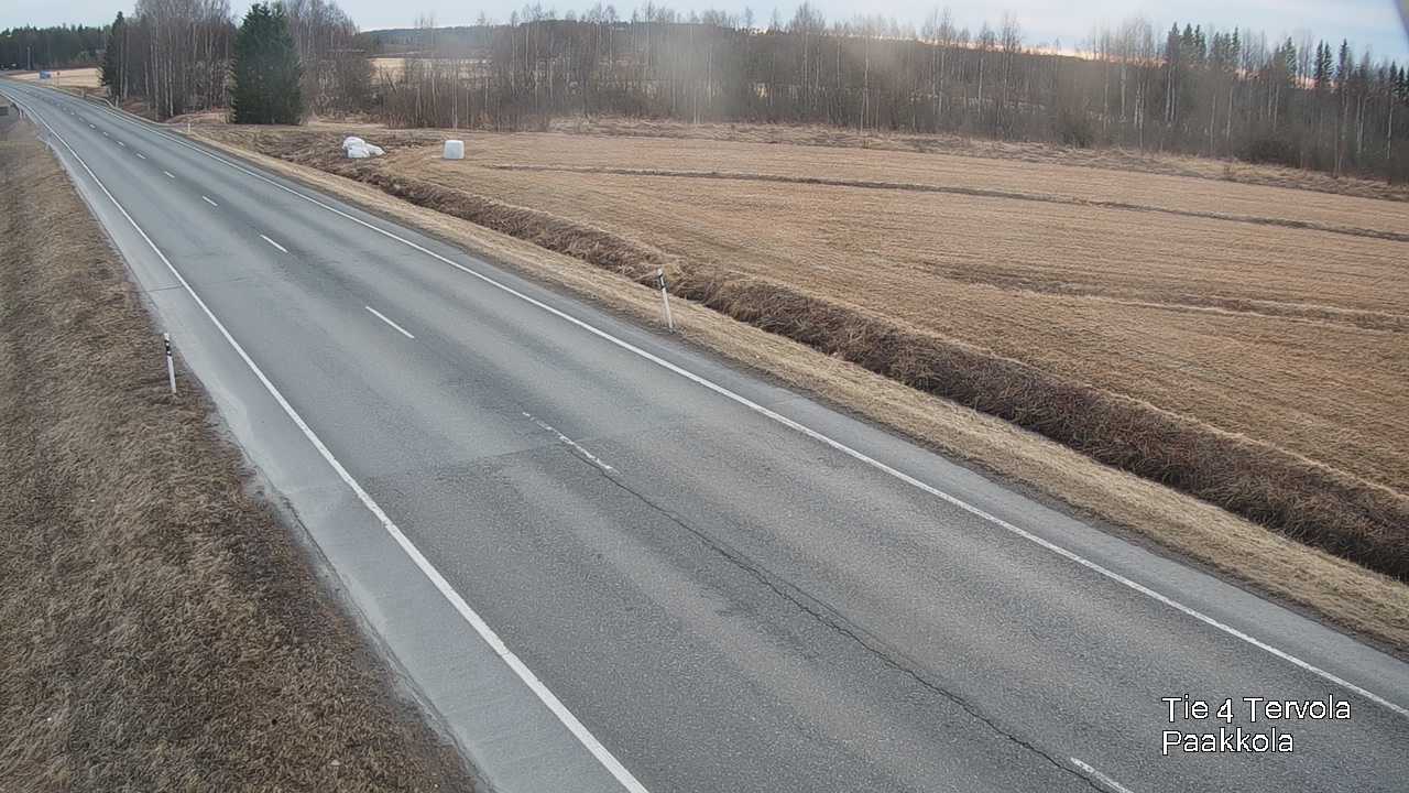 Weather Camera Image Väg 4 Tervola, Paakkola, Tervola, Lappi