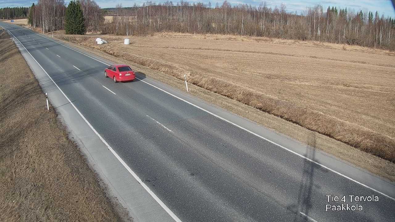 Weather Camera Image Väg 4 Tervola, Paakkola, Tervola, Lappi