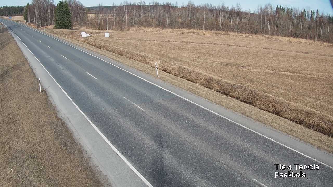 Weather Camera Image Väg 4 Tervola, Paakkola, Tervola, Lappi
