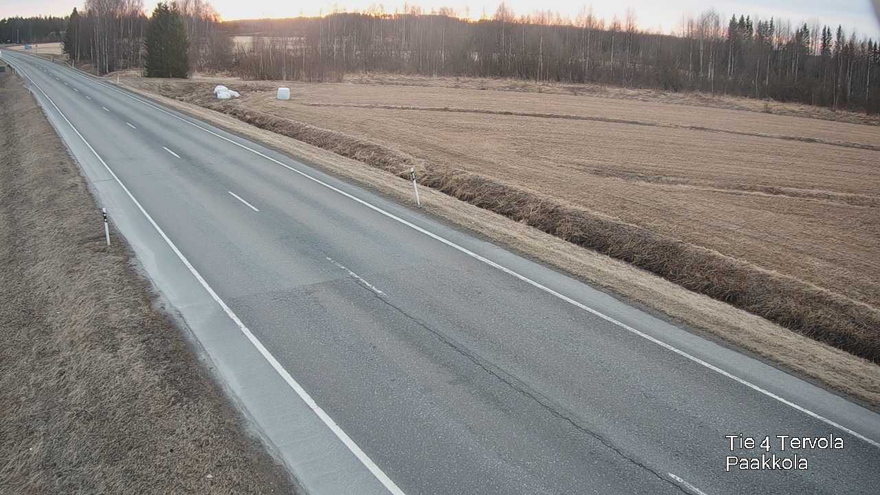Weather Camera Image Väg 4 Tervola, Paakkola, Tervola, Lappi