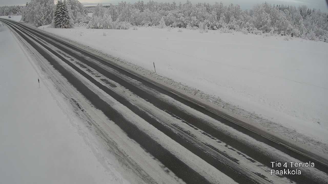 Kelikamerat Kuva Tie 4 Tervola, Paakkola, Tervola, Lappi