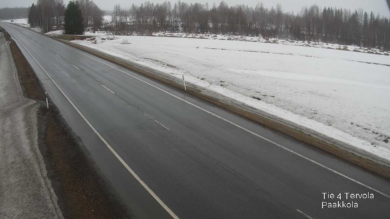 Weather Camera Image Väg 4 Tervola, Paakkola, Tervola, Lappi