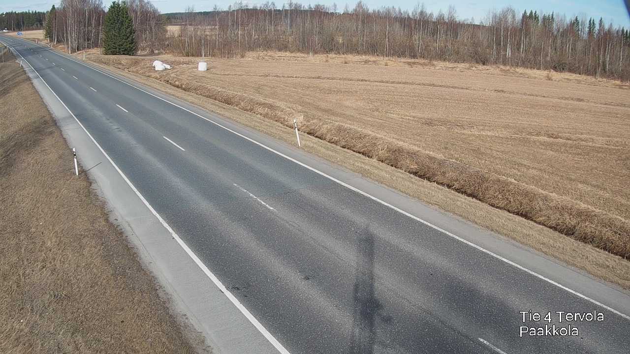Weather Camera Image Väg 4 Tervola, Paakkola, Tervola, Lappi