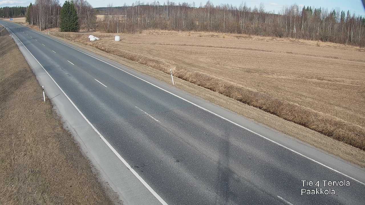Weather Camera Image Väg 4 Tervola, Paakkola, Tervola, Lappi
