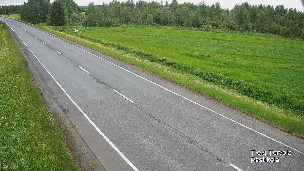 Kelikamerat Kuva Tie 4 Tervola, Paakkola, Tervola, Lappi
