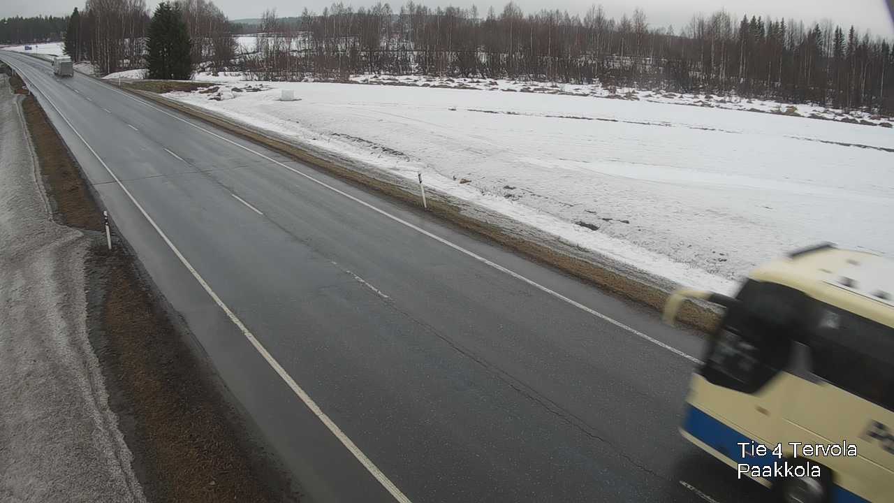 Weather Camera Image Väg 4 Tervola, Paakkola, Tervola, Lappi