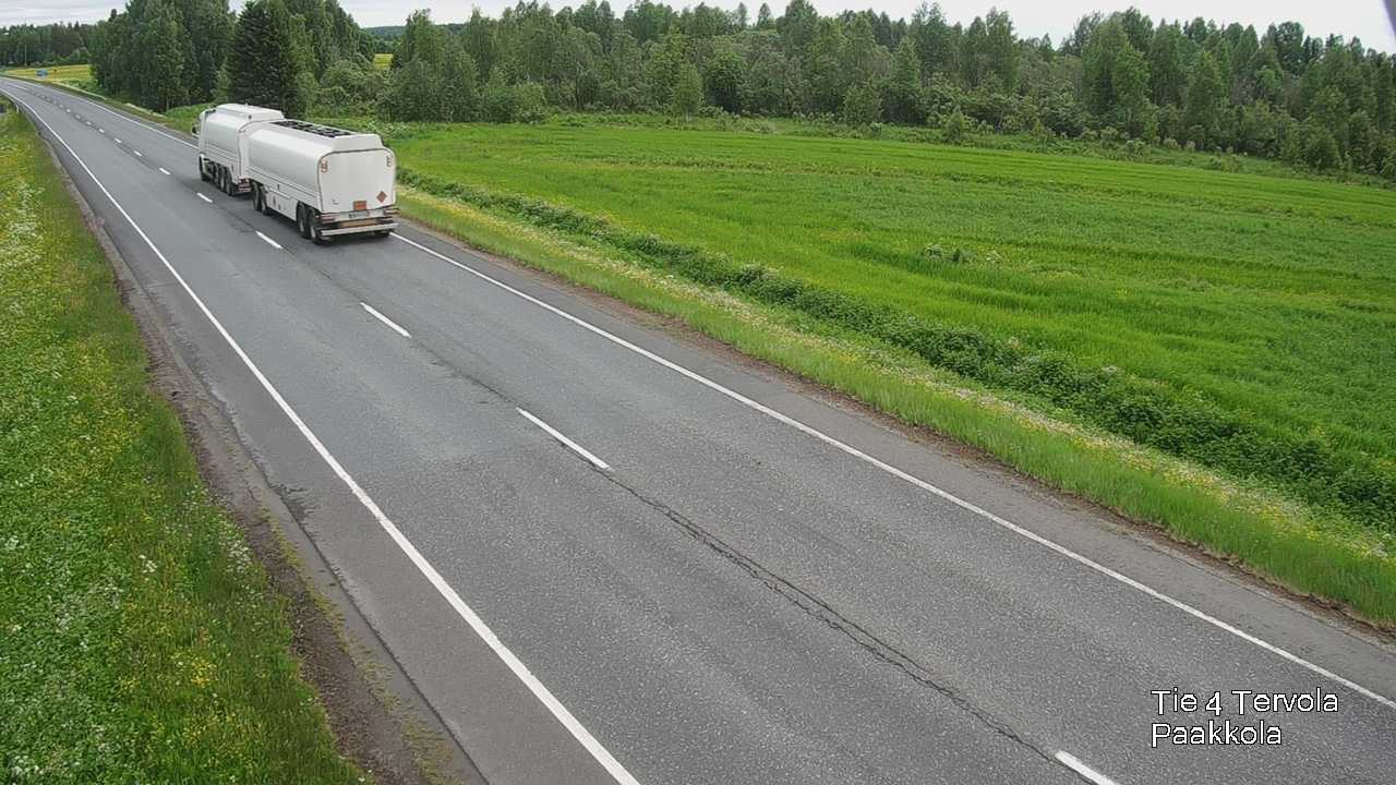 Kelikamerat Kuva Tie 4 Tervola, Paakkola, Tervola, Lappi