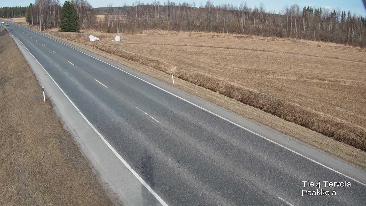 Weather Camera Image Väg 4 Tervola, Paakkola, Tervola, Lappi