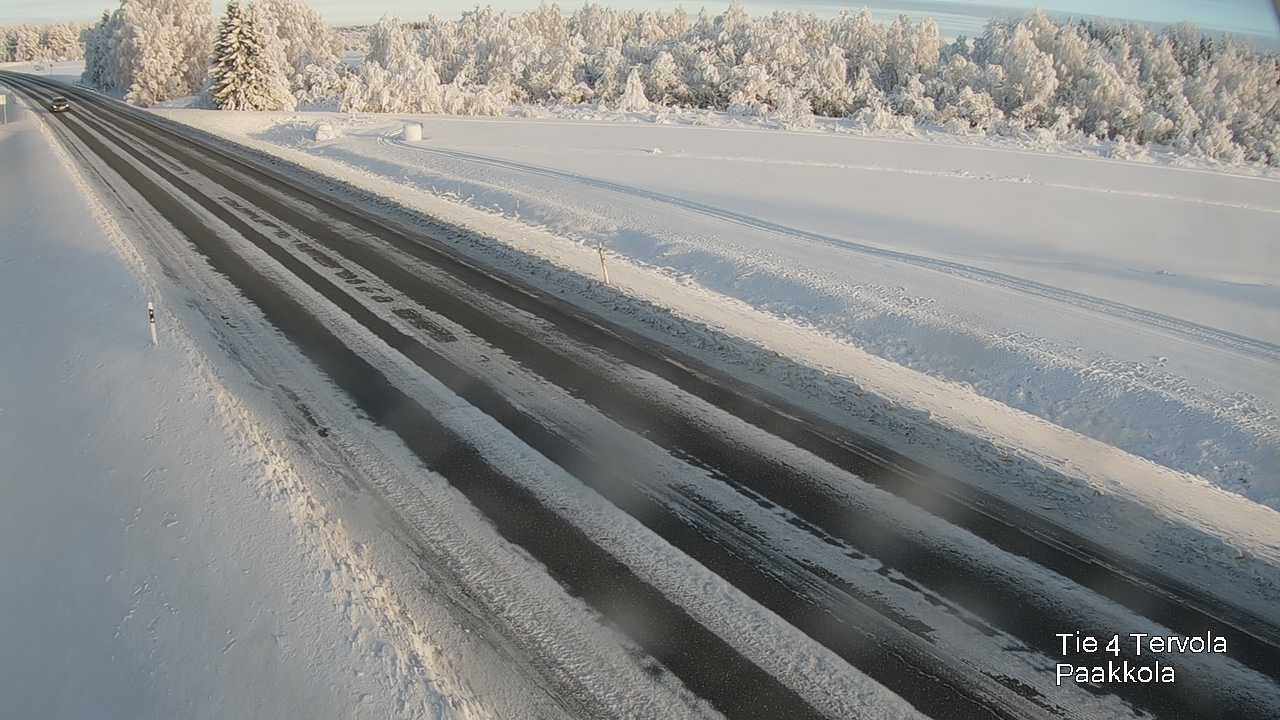 Weather Camera Image Road 4 Tervola, Paakkola, Tervola, Lappi