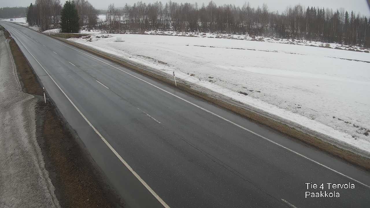 Weather Camera Image Väg 4 Tervola, Paakkola, Tervola, Lappi