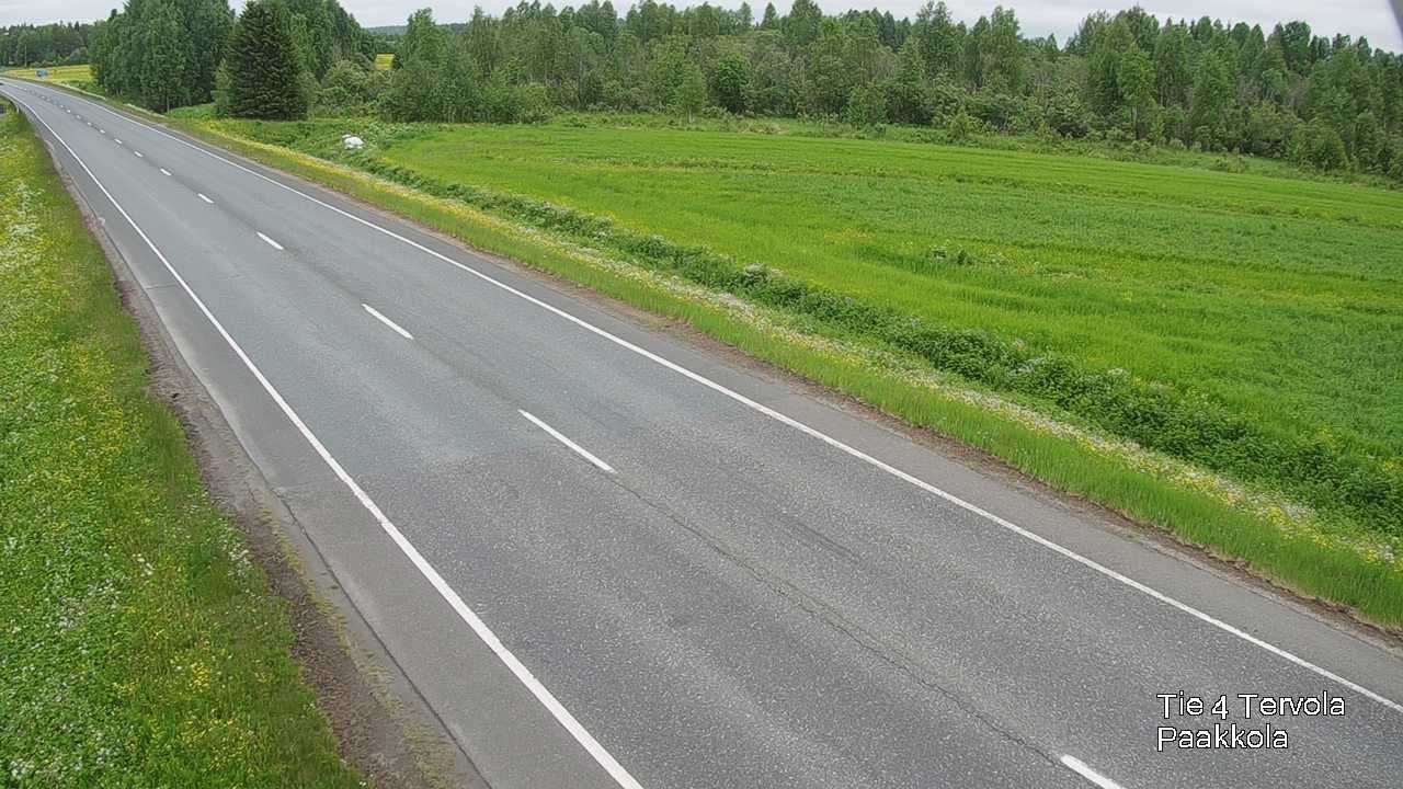 Kelikamerat Kuva Tie 4 Tervola, Paakkola, Tervola, Lappi