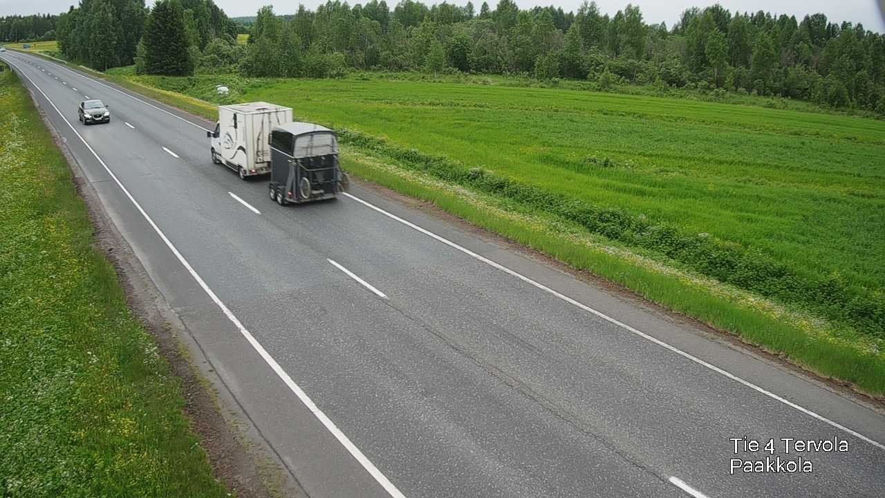 Kelikamerat Kuva Tie 4 Tervola, Paakkola, Tervola, Lappi