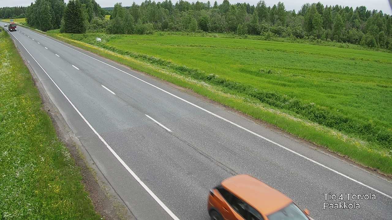 Weather Camera Image Väg 4 Tervola, Paakkola, Tervola, Lappi