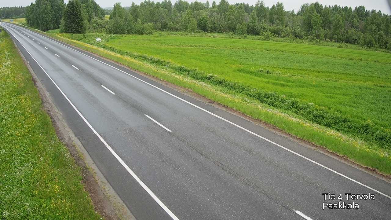 Kelikamerat Kuva Tie 4 Tervola, Paakkola, Tervola, Lappi