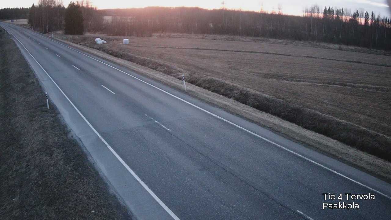 Weather Camera Image Väg 4 Tervola, Paakkola, Tervola, Lappi