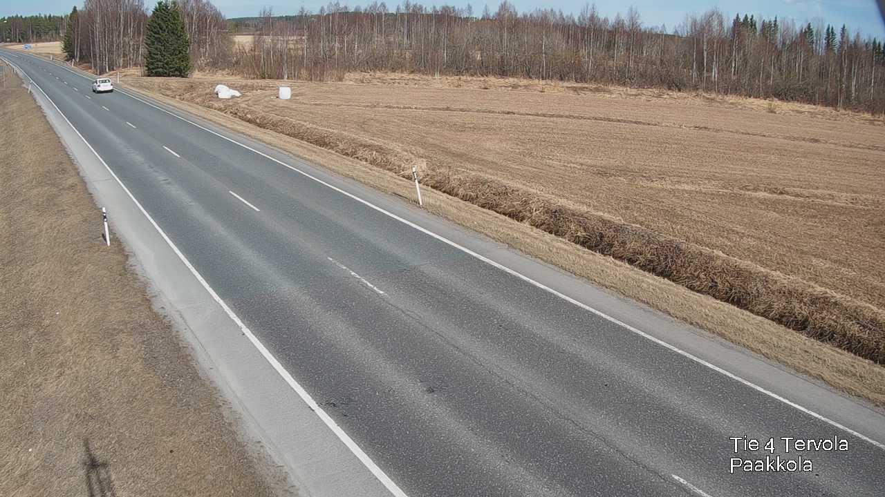 Weather Camera Image Väg 4 Tervola, Paakkola, Tervola, Lappi