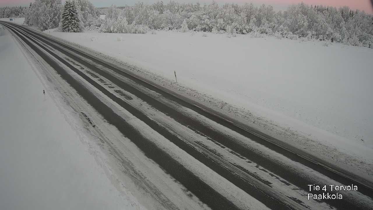 Kelikamerat Kuva Tie 4 Tervola, Paakkola, Tervola, Lappi