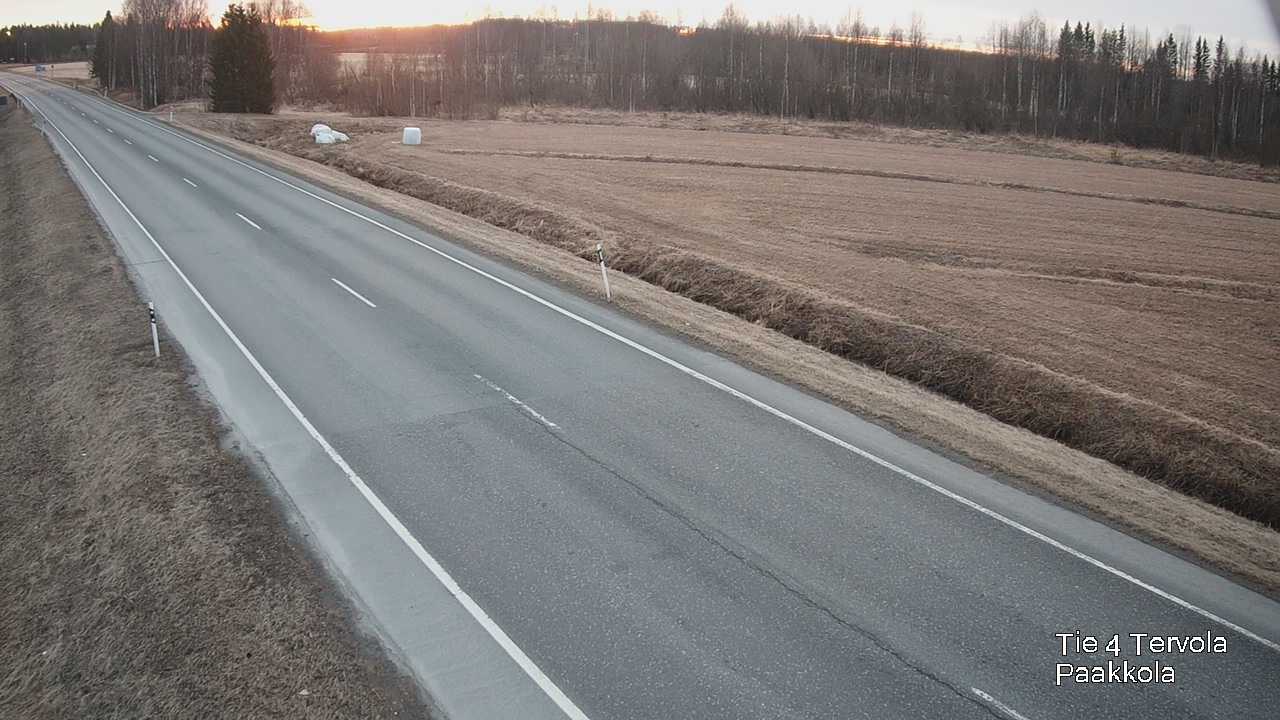 Weather Camera Image Väg 4 Tervola, Paakkola, Tervola, Lappi