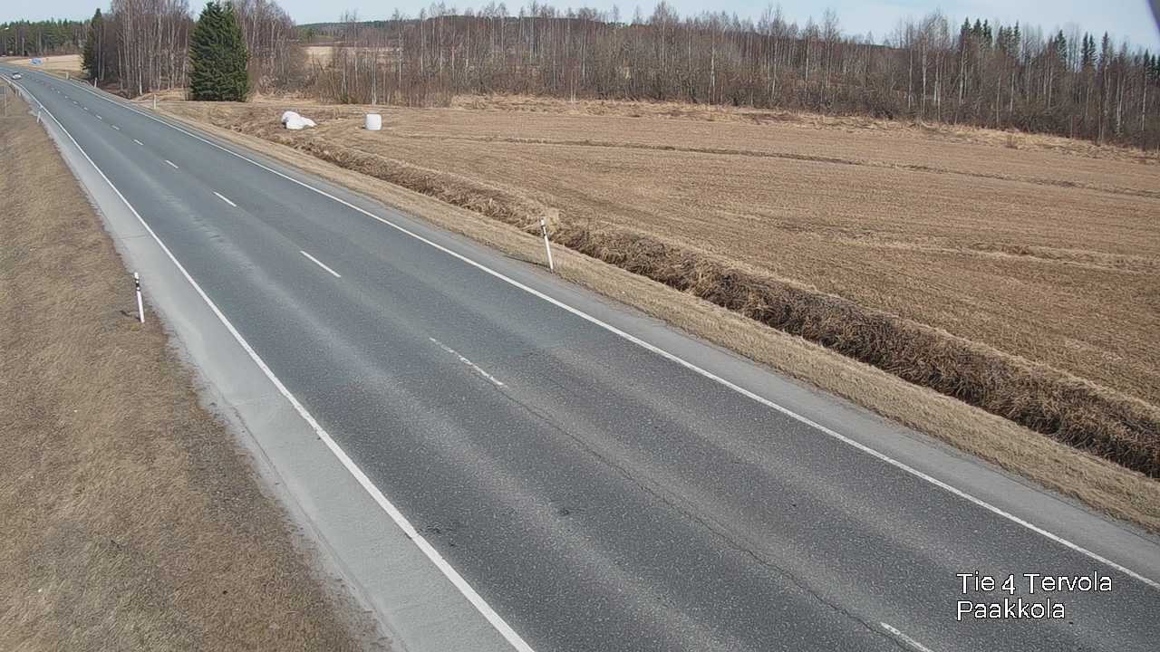 Weather Camera Image Väg 4 Tervola, Paakkola, Tervola, Lappi