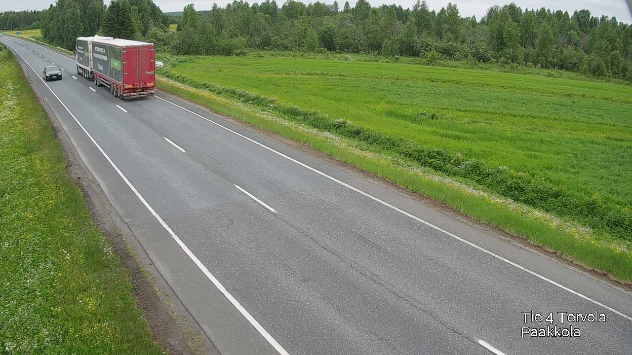 Kelikamerat Kuva Tie 4 Tervola, Paakkola, Tervola, Lappi