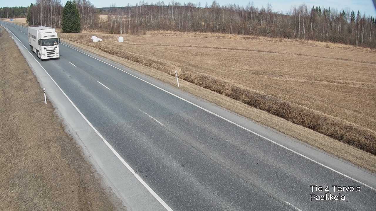 Weather Camera Image Väg 4 Tervola, Paakkola, Tervola, Lappi
