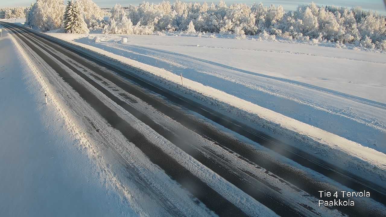 Weather Camera Image Väg 4 Tervola, Paakkola, Tervola, Lappi