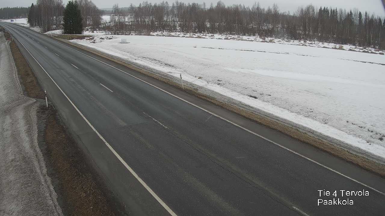 Weather Camera Image Road 4 Tervola, Paakkola, Tervola, Lappi