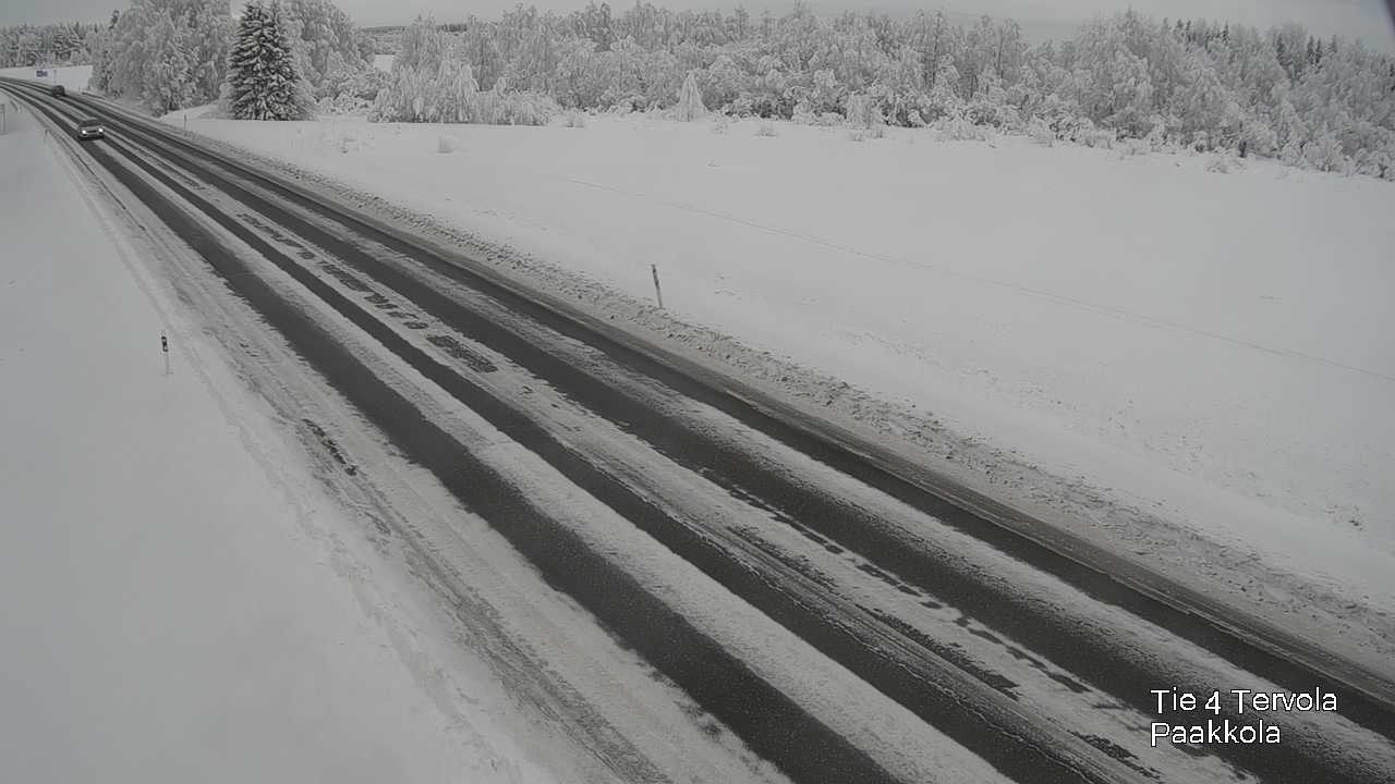 Kelikamerat Kuva Tie 4 Tervola, Paakkola, Tervola, Lappi