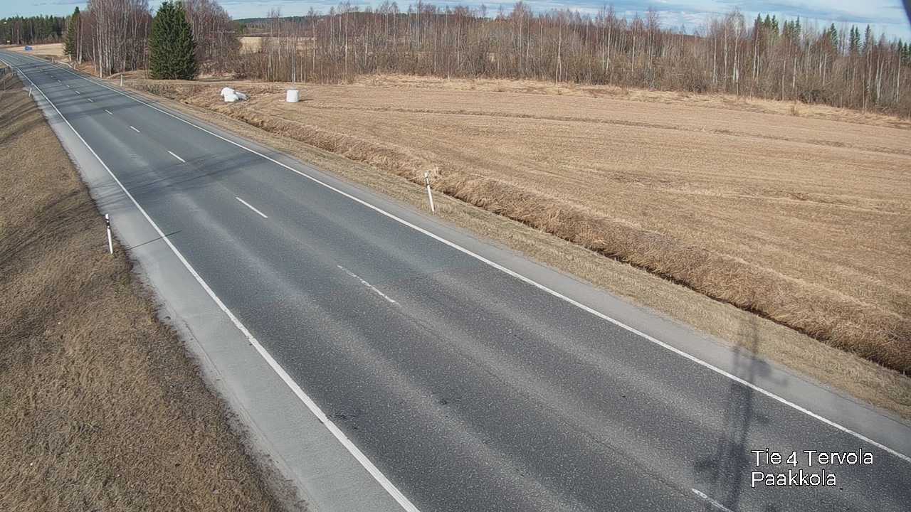 Weather Camera Image Väg 4 Tervola, Paakkola, Tervola, Lappi