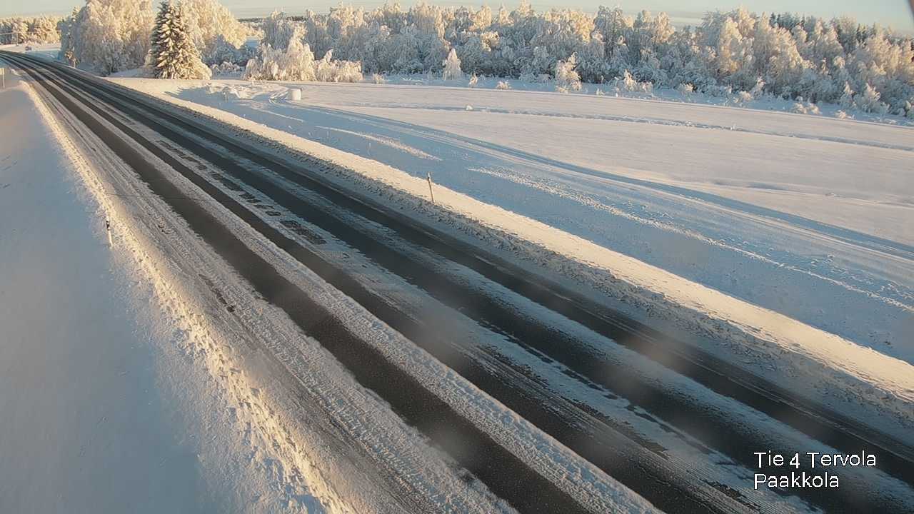 Weather Camera Image Väg 4 Tervola, Paakkola, Tervola, Lappi