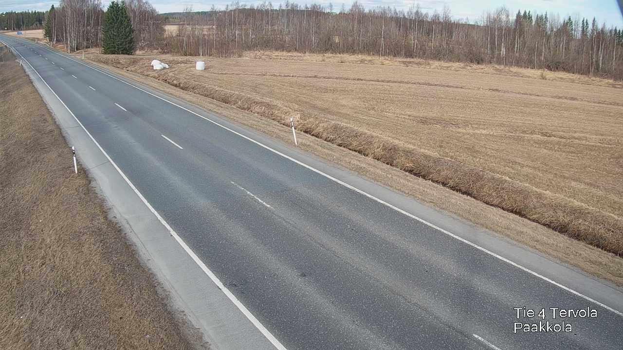 Weather Camera Image Väg 4 Tervola, Paakkola, Tervola, Lappi
