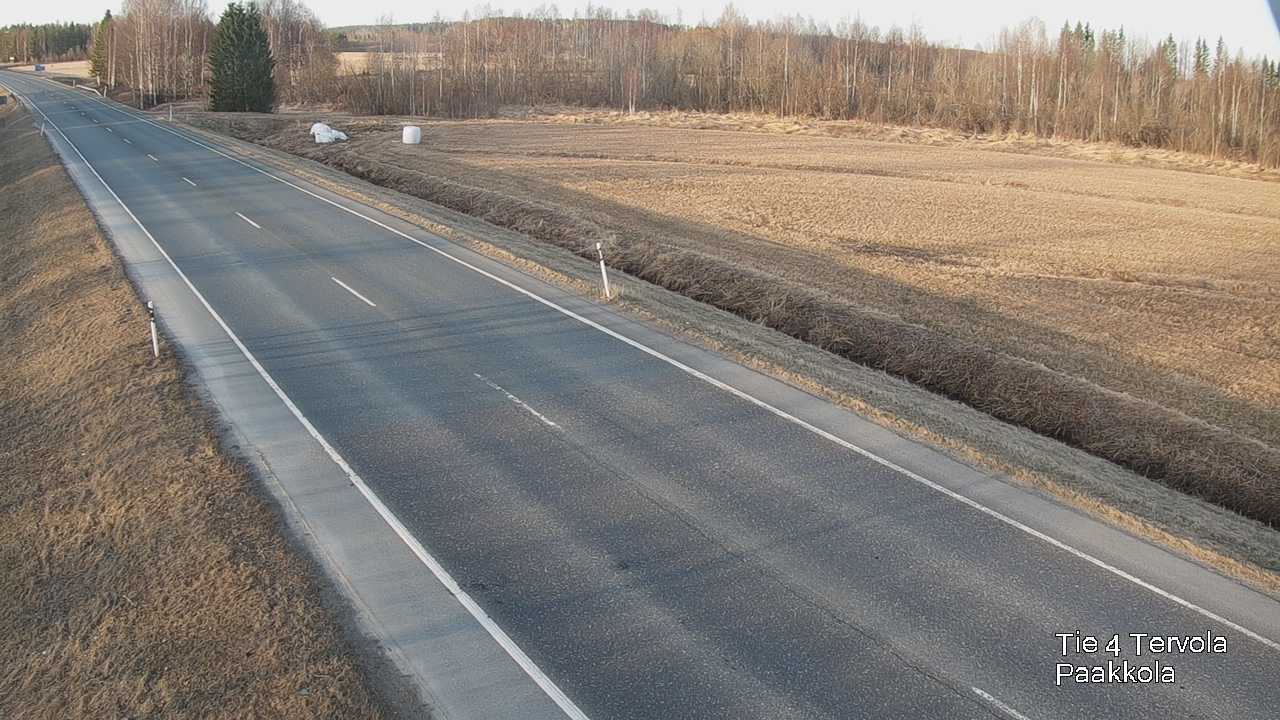 Weather Camera Image Väg 4 Tervola, Paakkola, Tervola, Lappi