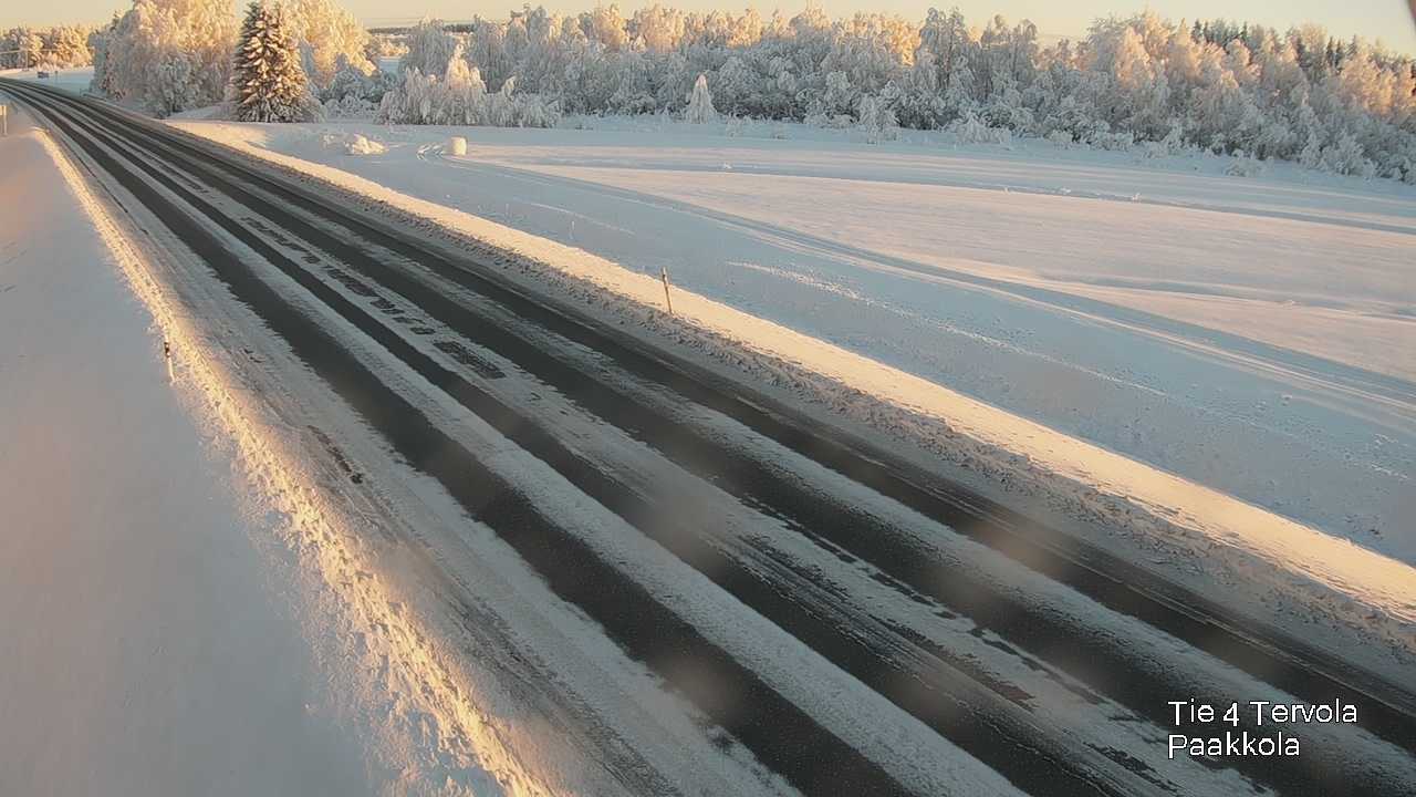 Weather Camera Image Väg 4 Tervola, Paakkola, Tervola, Lappi