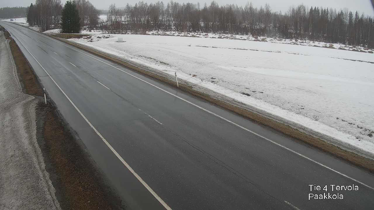Weather Camera Image Väg 4 Tervola, Paakkola, Tervola, Lappi