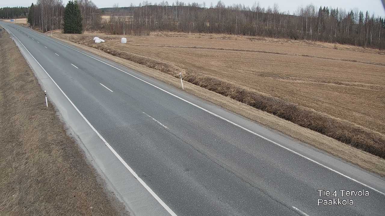 Weather Camera Image Väg 4 Tervola, Paakkola, Tervola, Lappi